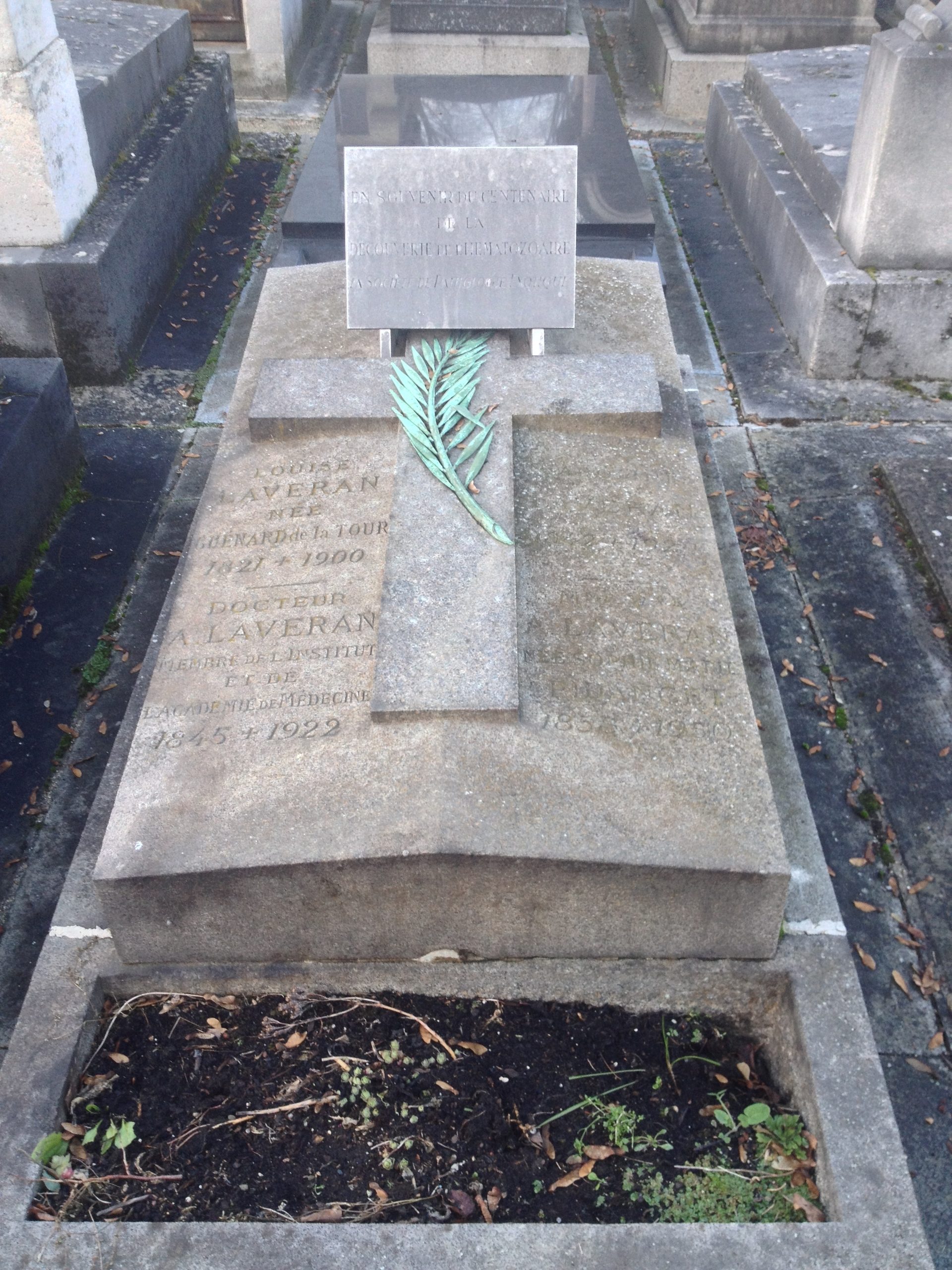 Charles Louis Alphone Laveran's tomb (1)(2).JPG